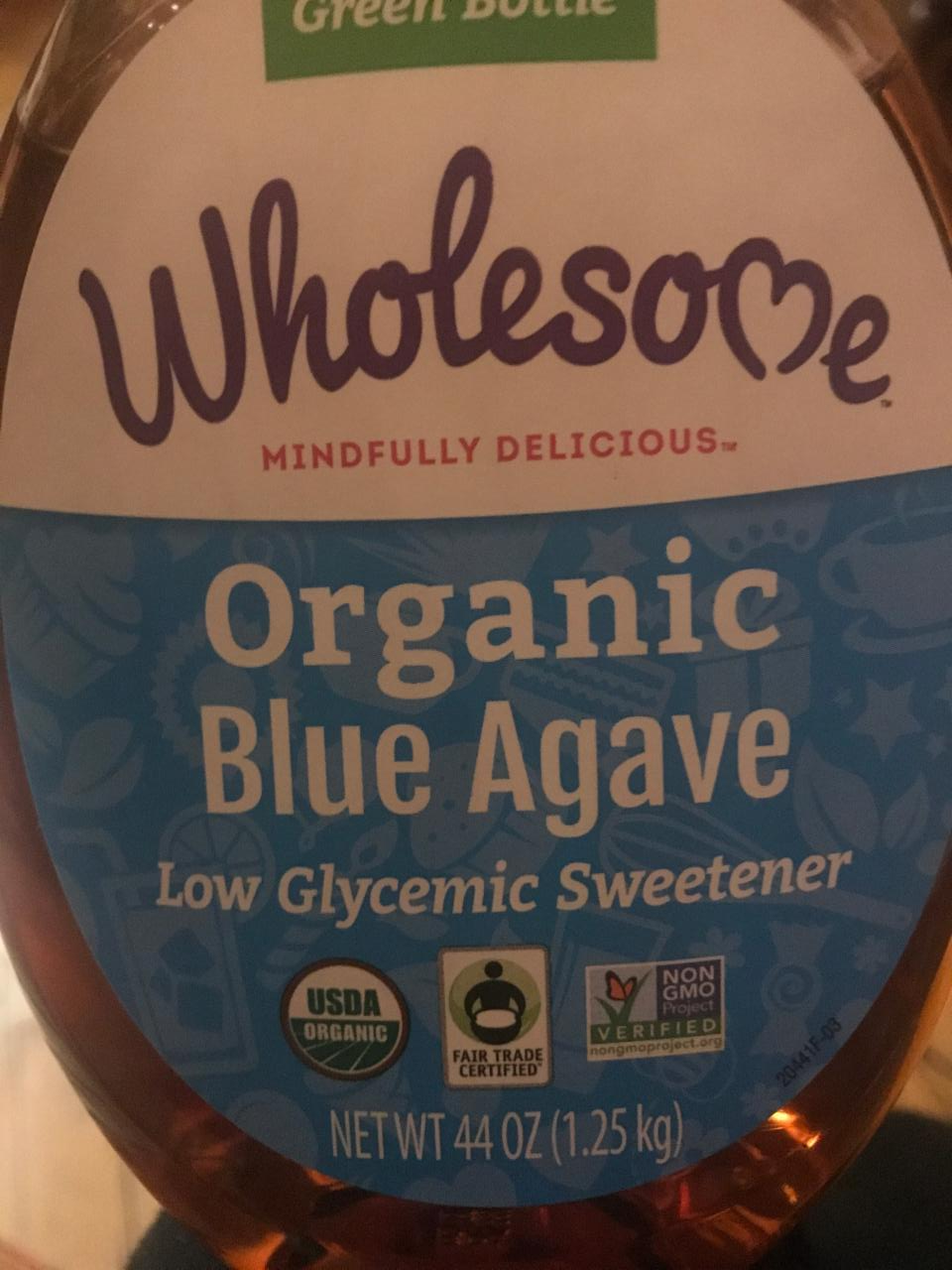 Фото - Органічний підсолоджувач блакитної агави - корисний Wholesome Sweeteners