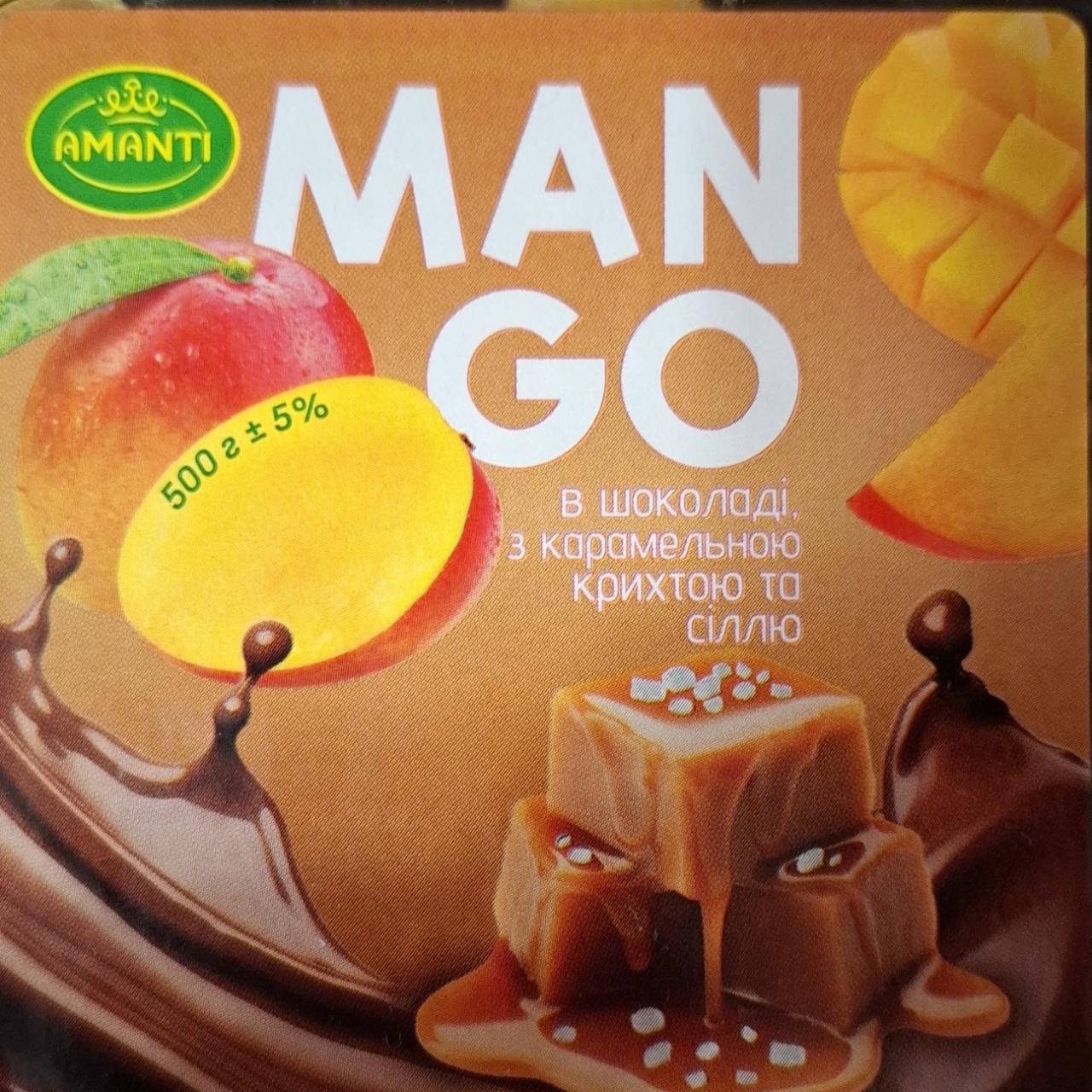 Фото - Манго в шоколаді з карамельною крихтою та сіллю Amanti