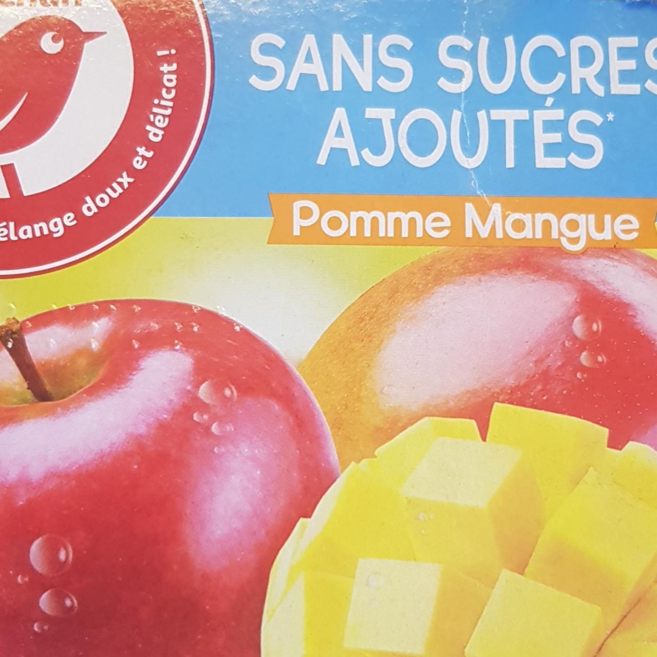 Фото - Пюре фруктове яблуко-манго Auchan