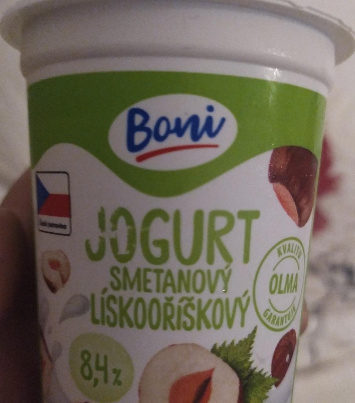 Фото - Boni jogurt lískooříškový 8.4%