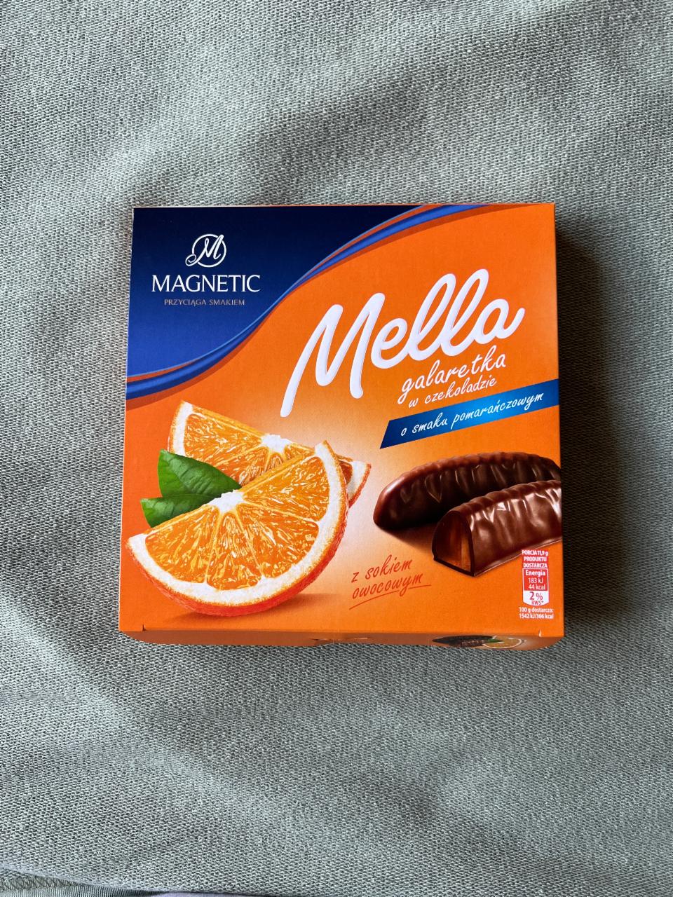 Фото - Цукерки шоколадні Mella апельсин Magnetic