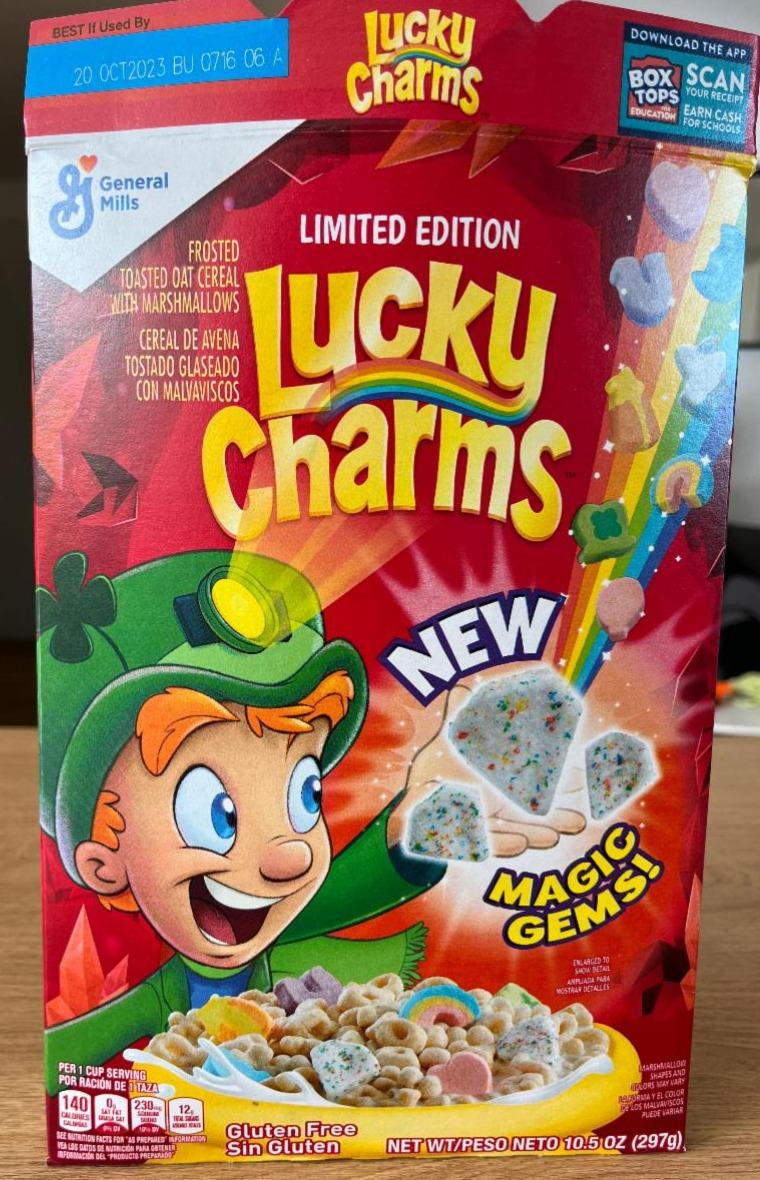 Фото - Сухі сніданки пластівці з зефіром Lucky Charms General Mills