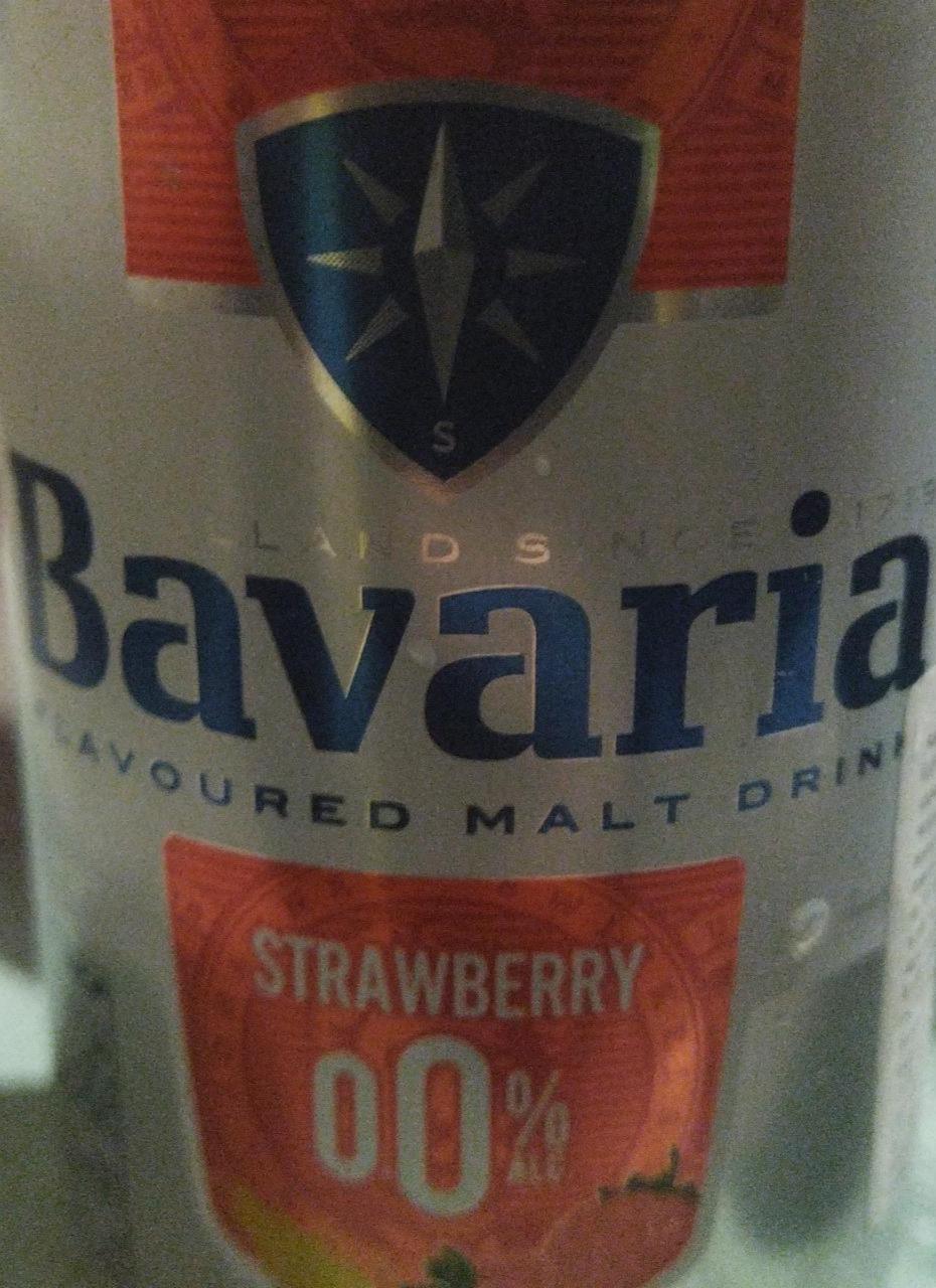 Фото - Пиво Malt Strawberry безалкогольне світле фільтроване 0% Bavaria