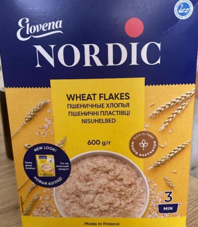 Фото - Пластівці пшеничні Nordic Elovena