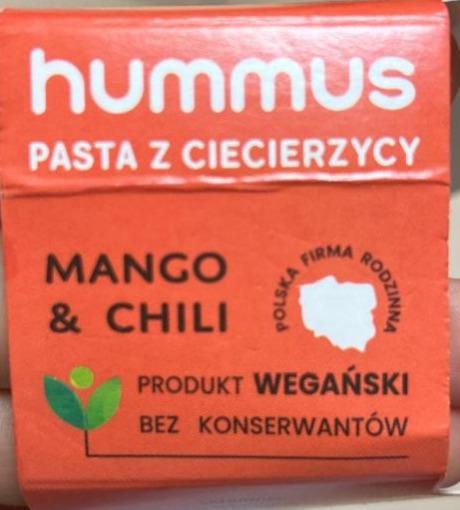 Фото - Hummus pasta z ciecierzycy mango&chili Lavica Food