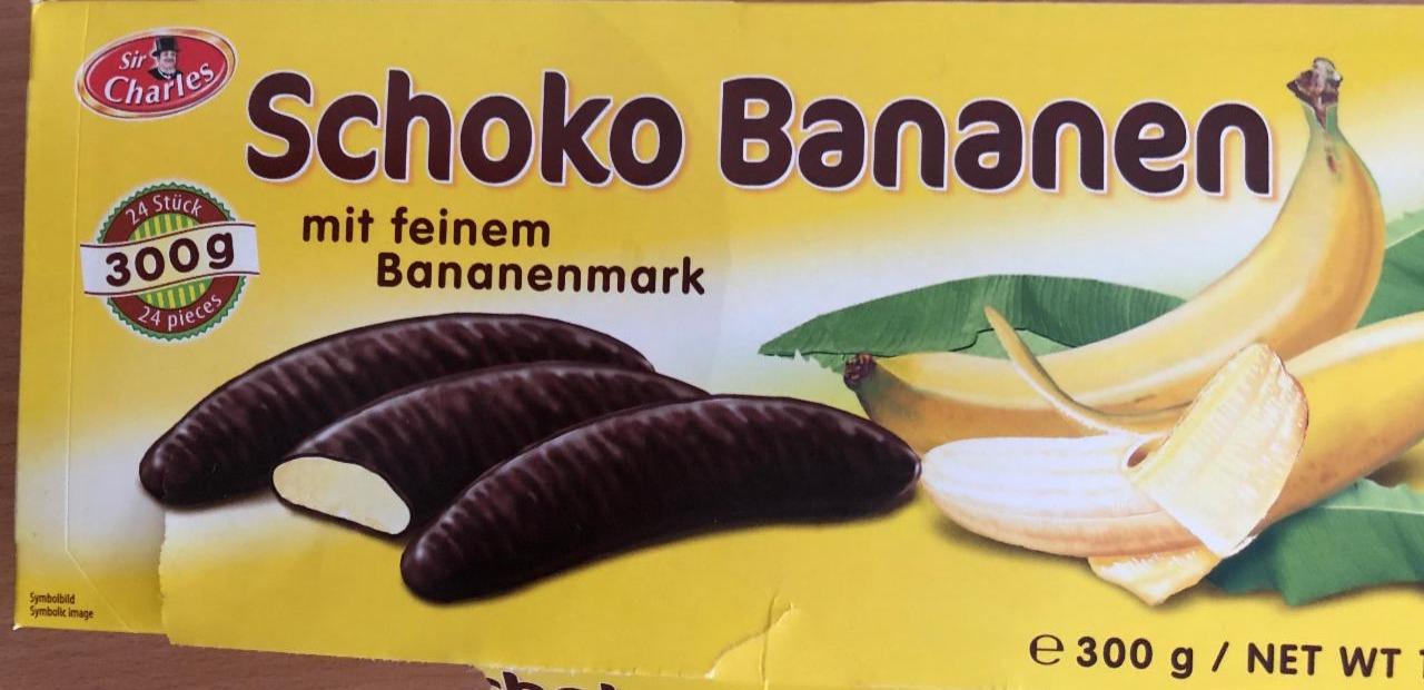 Фото - зефір з бананом, вкритий шоколадом Sir Charles