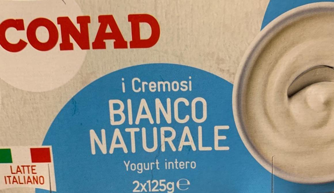 Фото - I Cremosi Bianco Naturale Yogurt Intero Conad