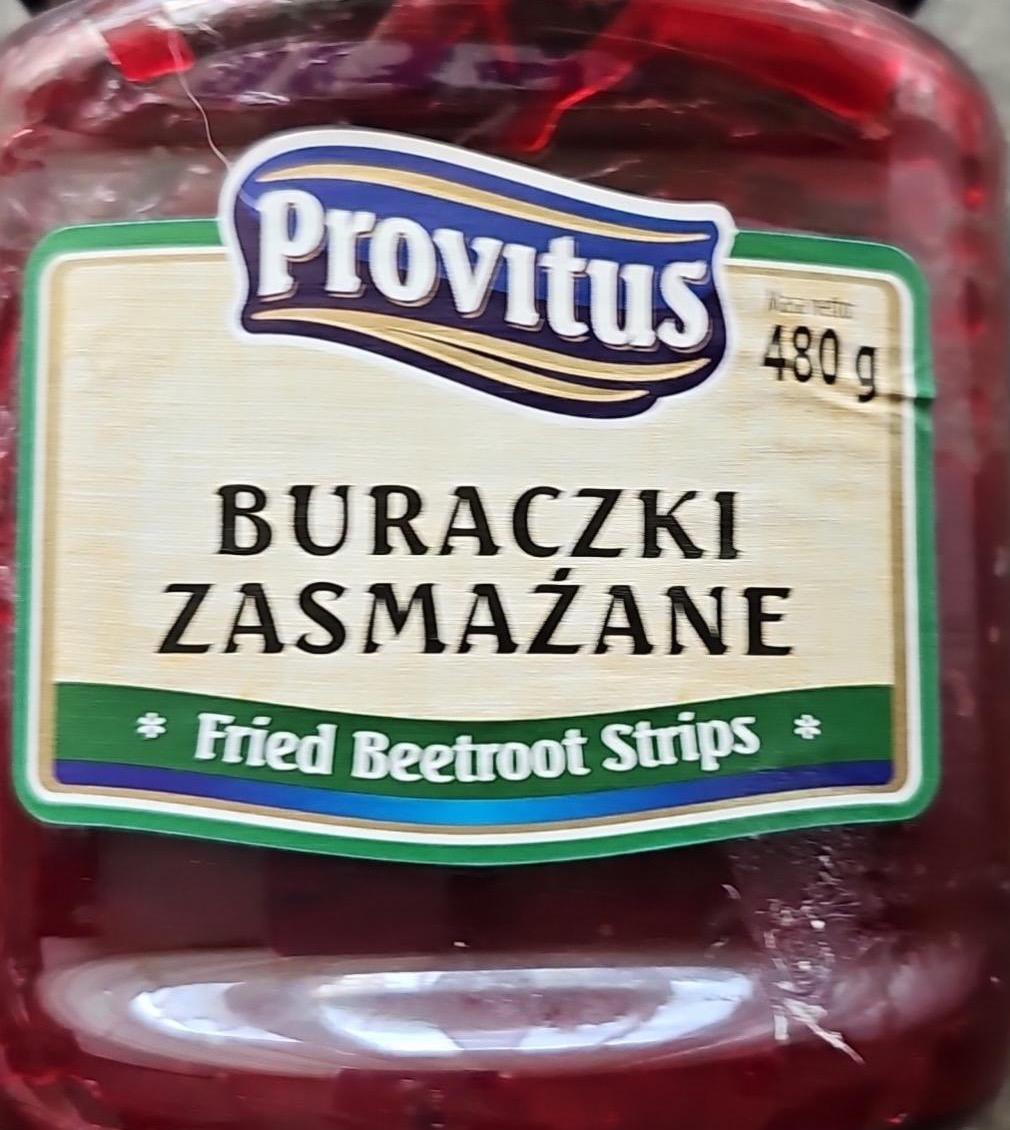 Фото - Buraczki zasmażane fried beetroot strips Provitus