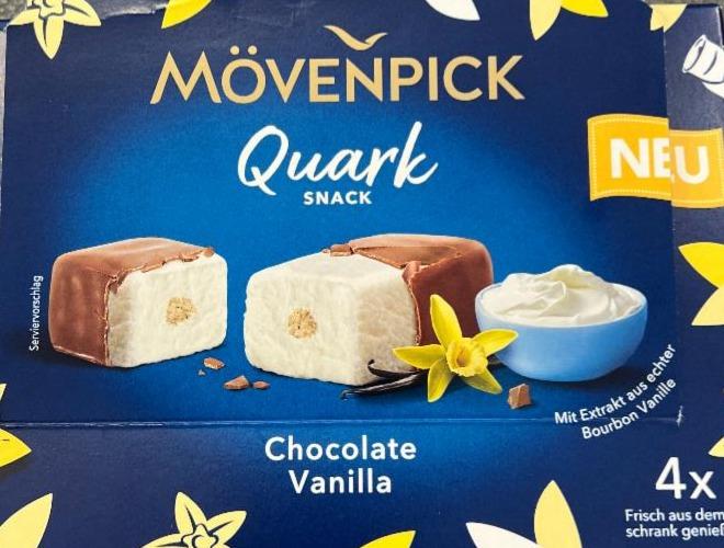 Фото - Quark Snack Chocolate Vanilla Mövenpick