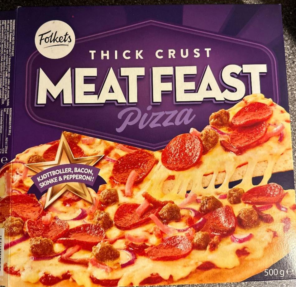 Фото - Meat feast pizza Folkets