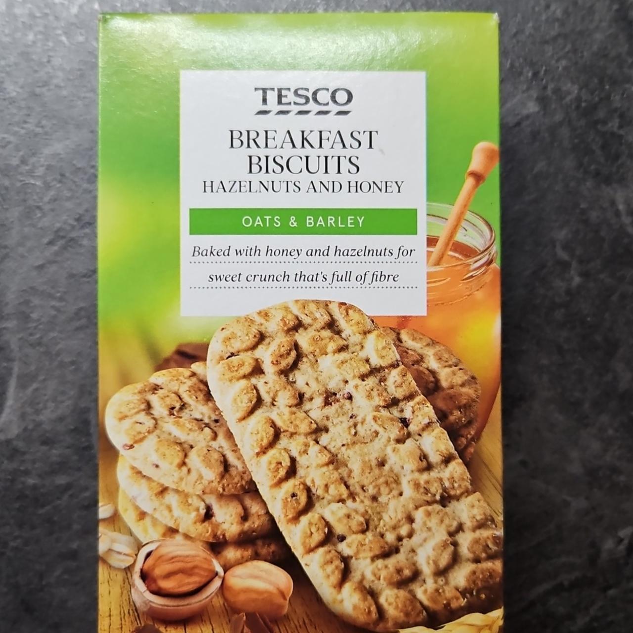 Фото - breakfast biscuits hazelnuts and honey Tesco