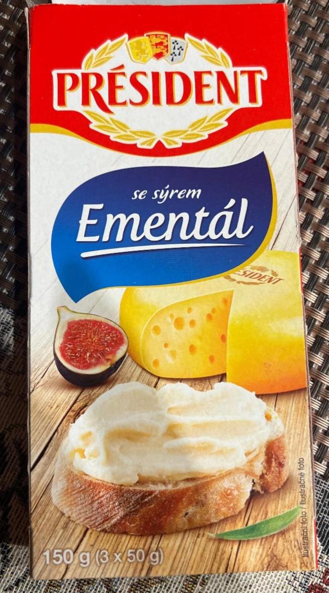 Фото - Tavený sýr se sýrem Ementál Président