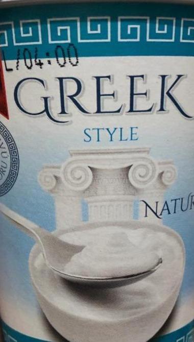 Фото - Йогурт натуральний грецький Greek Style Jogurt CBA