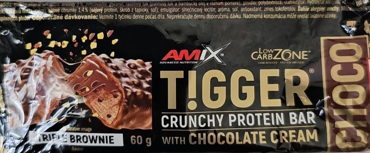 Фото - Батончик протеїновий Protein Bar Triple Brownie Tigger Amix Nutrition