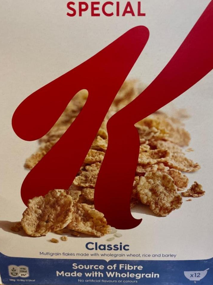 Фото - Пластівці мультизернові Сніданок сухий готовий Special K Classic Kellogg's