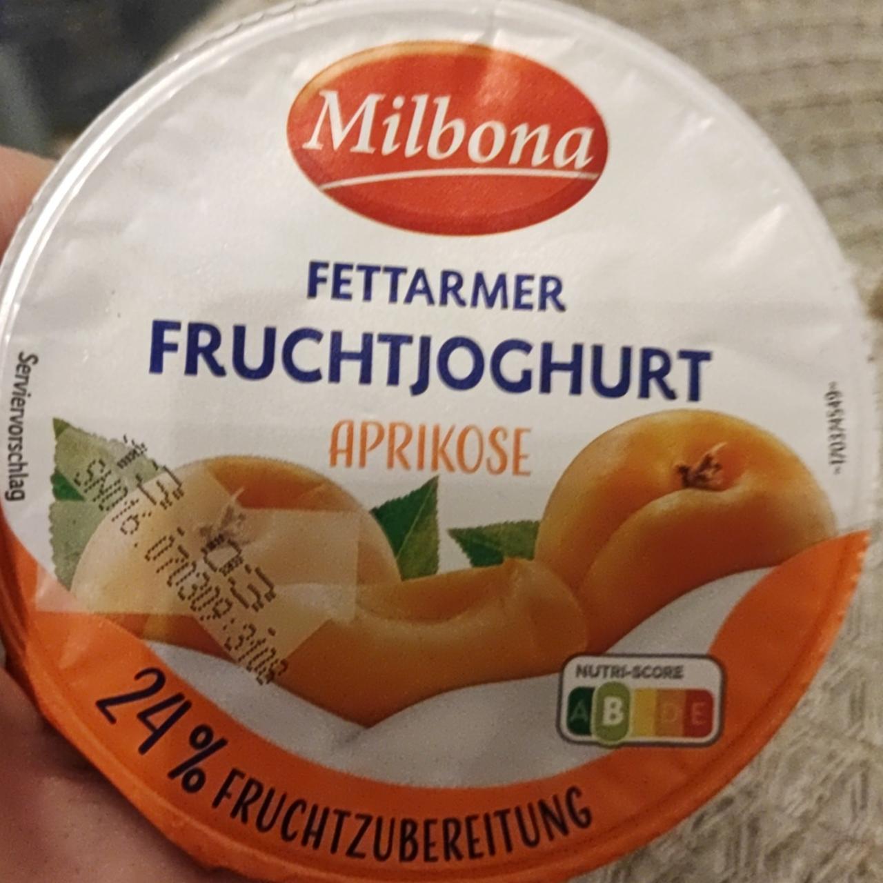 Фото - Йогурт фруктовий Fettarmer Fruchtjoghurt Milbona