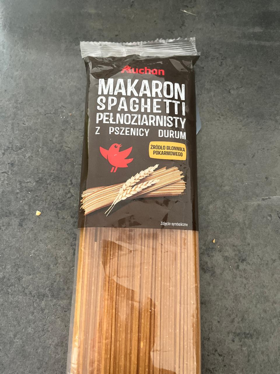 Фото - Спагетті з цільнозернових твердих сортів пшениці Auchan