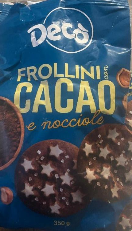 Фото - Пісочне печиво з какао та лісовими горіхами Deco