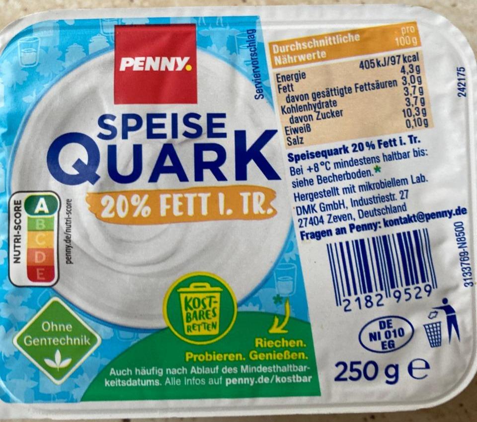 Фото - Сир Speise Quark 20% жиру Penny