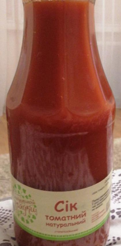 Фото - Сік томатний натуральний стерилізований З бабусиної грядки