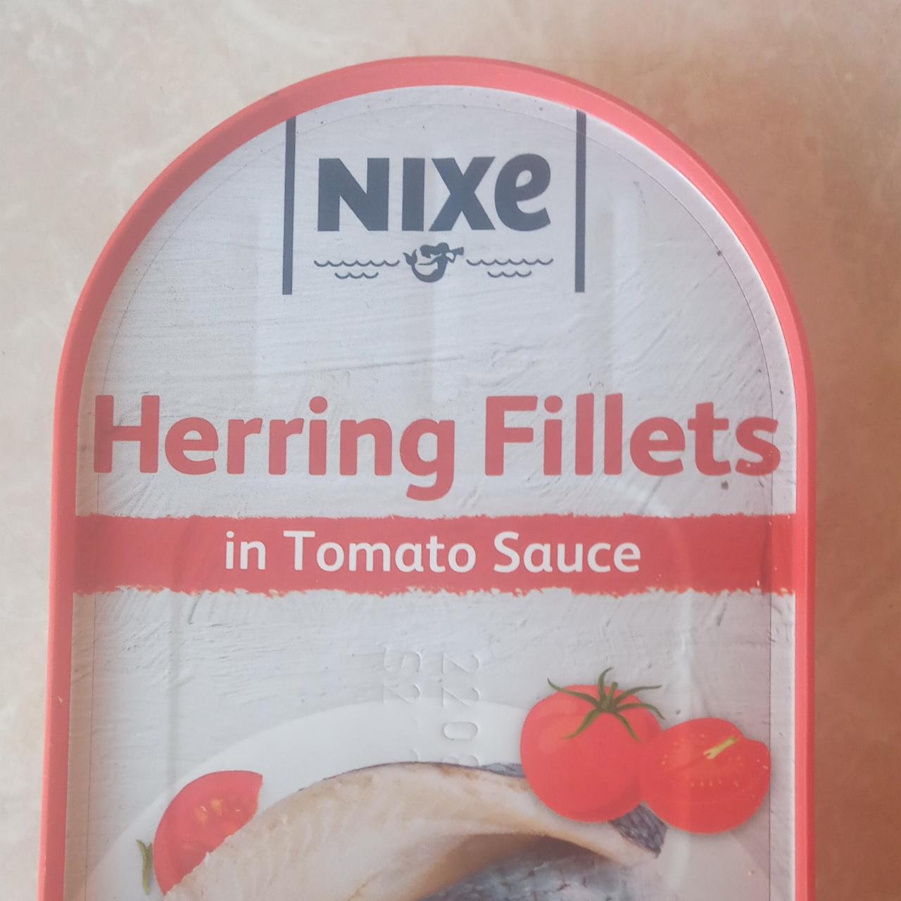 Фото - Філе риби в томатному соусі Herring Fillets Nixe