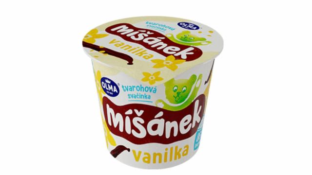 Фото - Míšánek tvarohová svačinka vanilka Olma