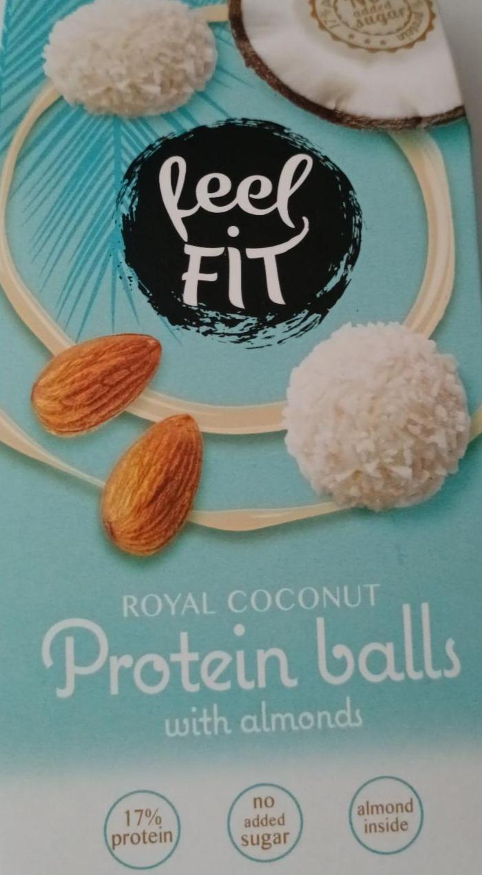 Фото - Coconut Protein coconut balls with almond FeelFIT