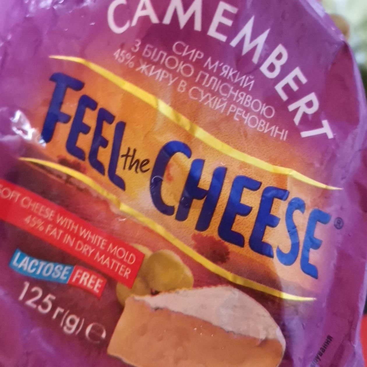Фото - Сир м'який з білою пліснявою Camamber безлактозний 45% Feel the Cheese