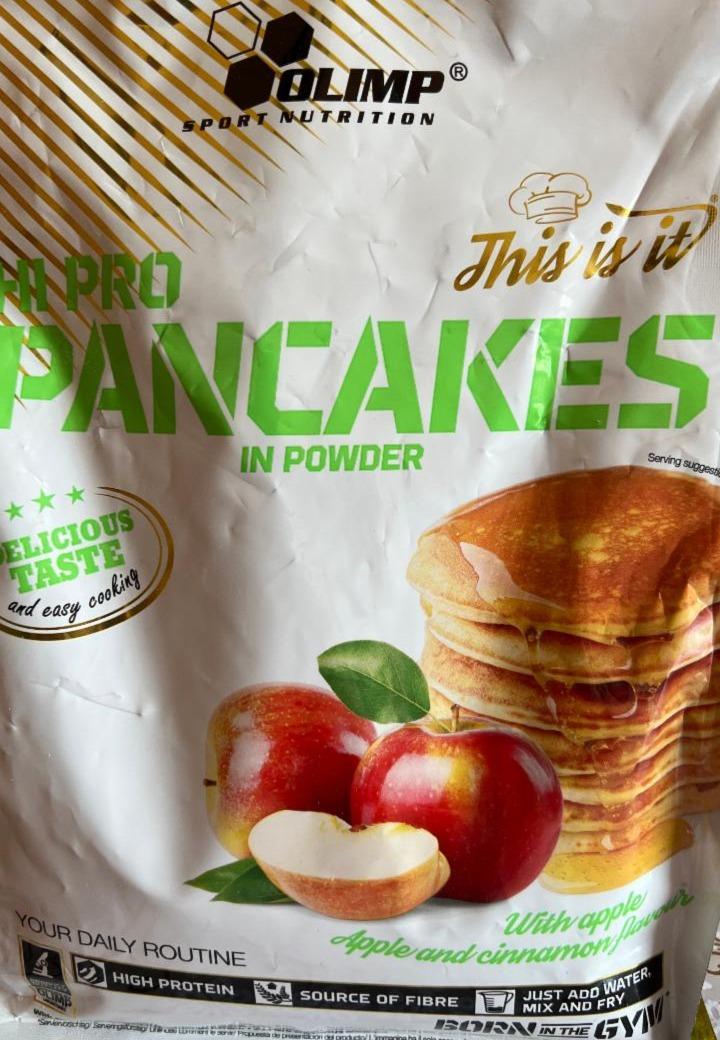 Фото - Hi Pro Pancakes Apple with cinnamon Olimp sport nutrition