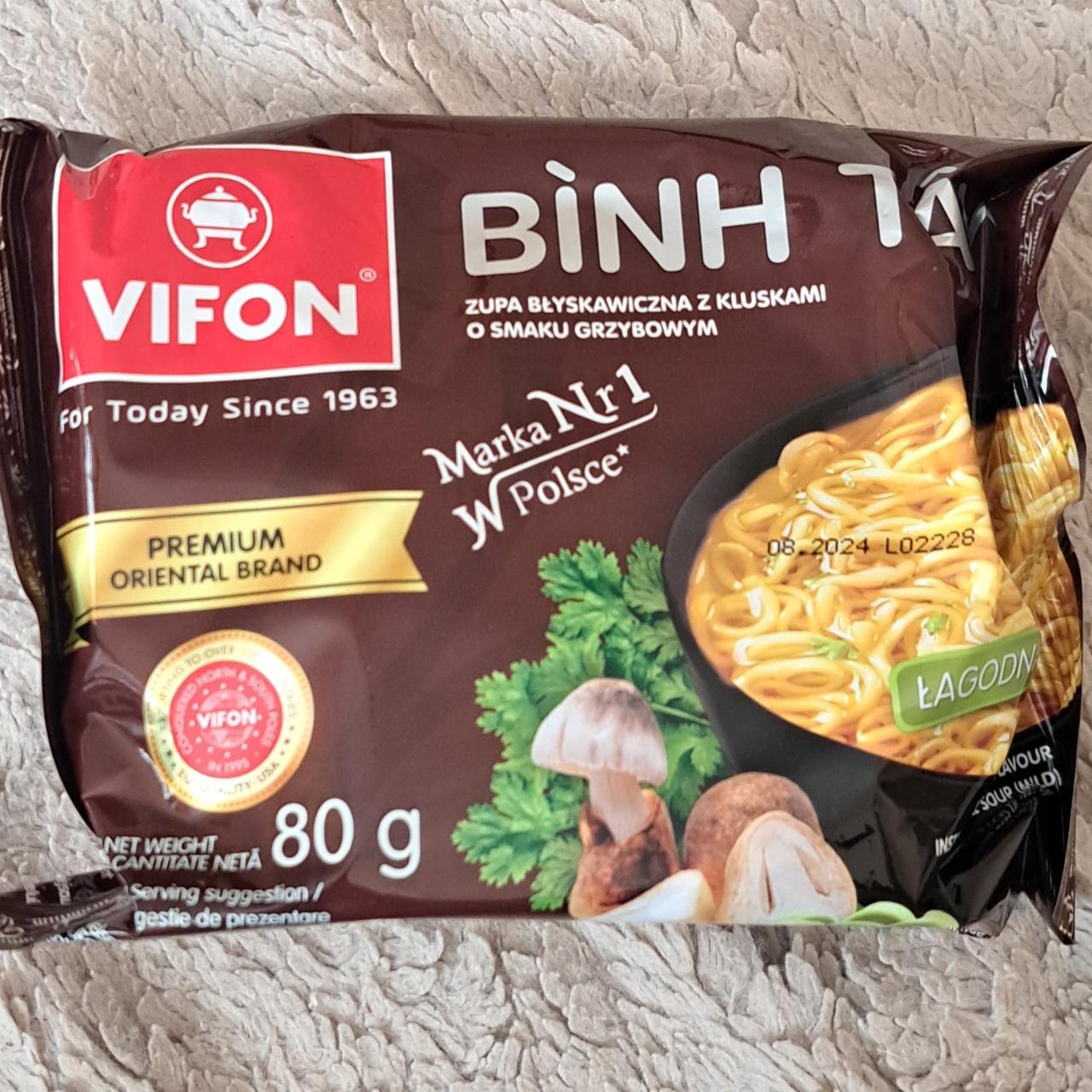 Фото - Локшина швидкого приготування Суп в'єтнамський Бін Тай Vifon