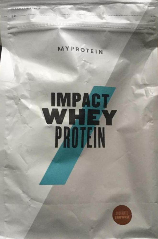 Фото - Протеїн Impact Whey Protein Шоколадний брауні Myprotein