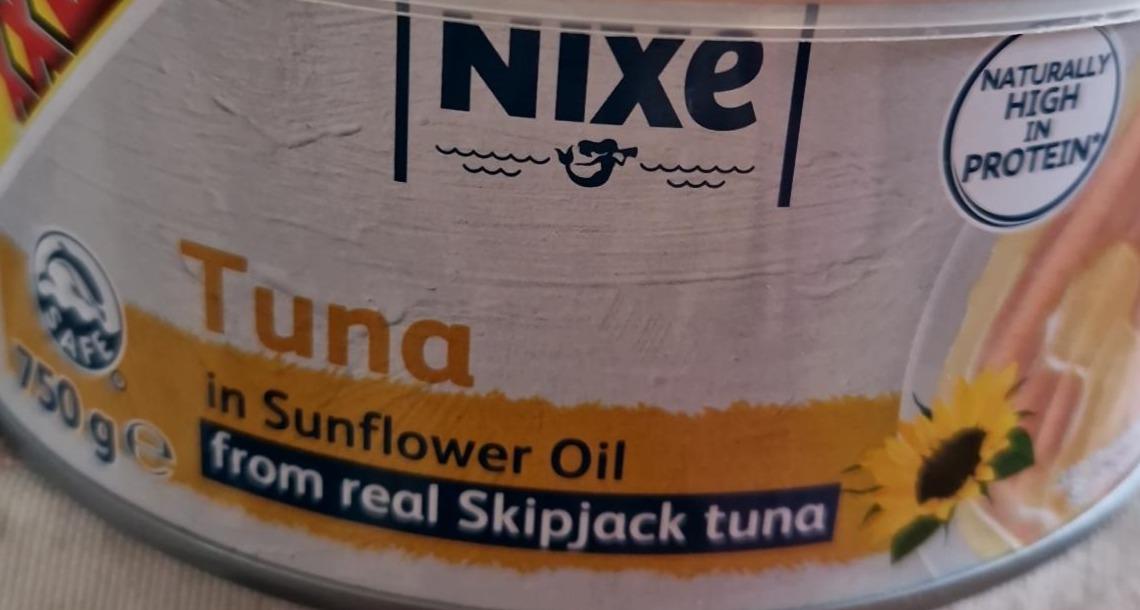 Фото - Tuna Fillets in sunflower oil Nixe