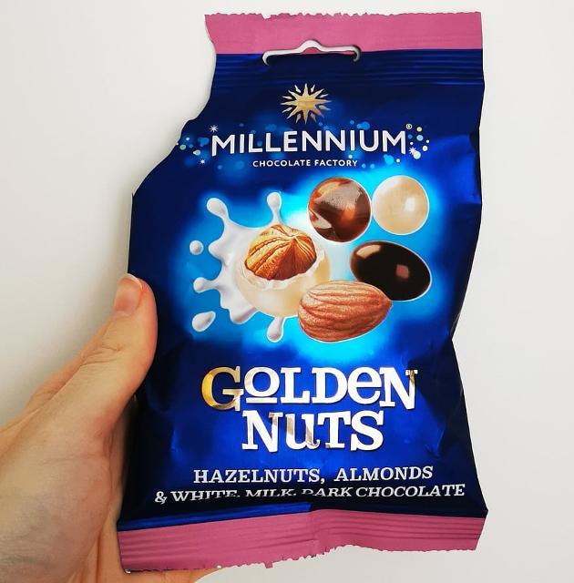 Фото - Драже асорті Golden nuts Millennium