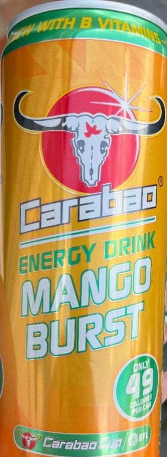 Фото - Напій енергетичний Mango Burst Carabao