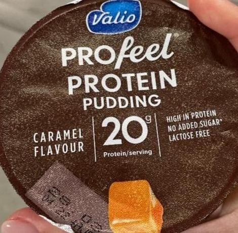 Фото - PROfeel protein puddings Caramel flavor Valio