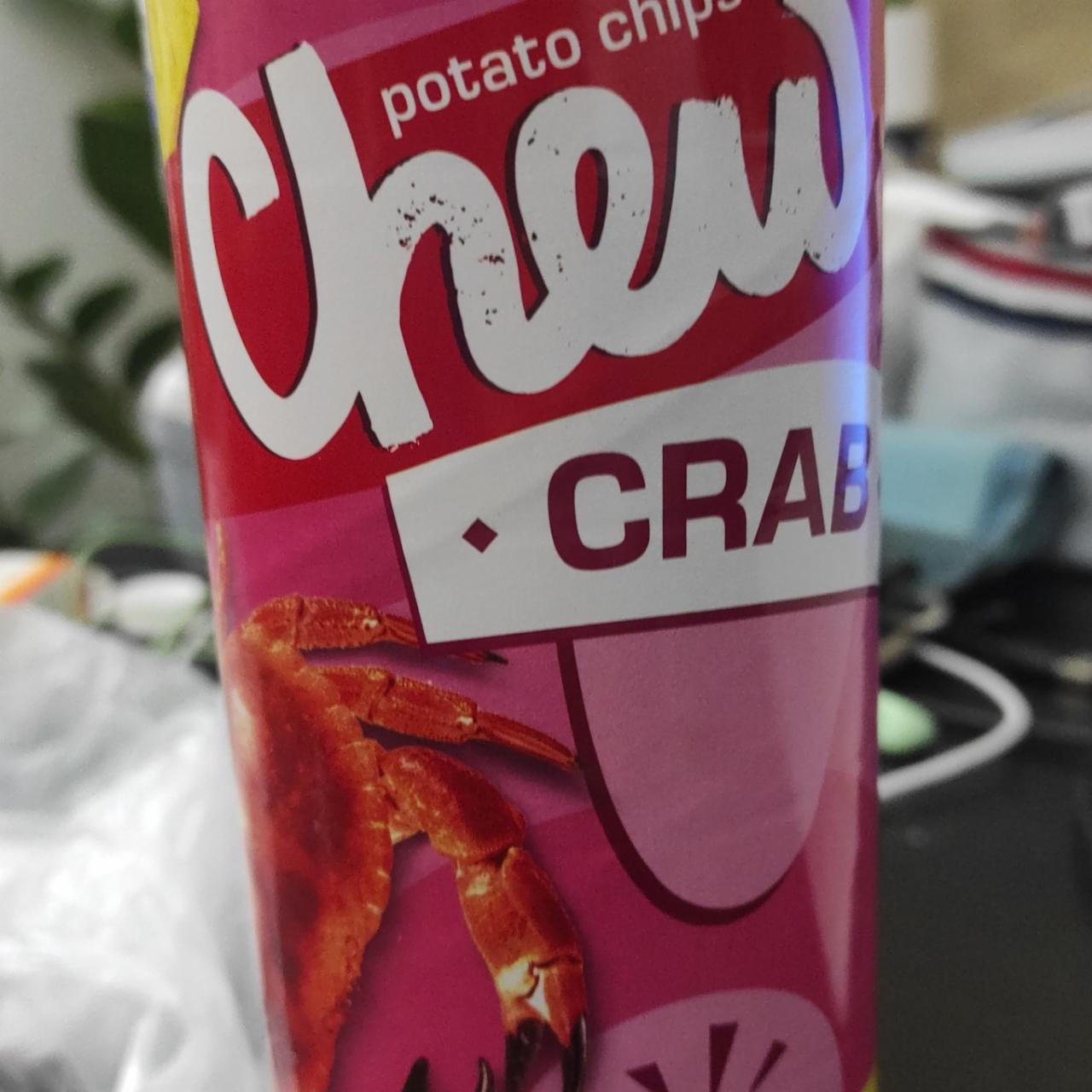 Фото - Картопляні чіпси зі смаком краба Chew