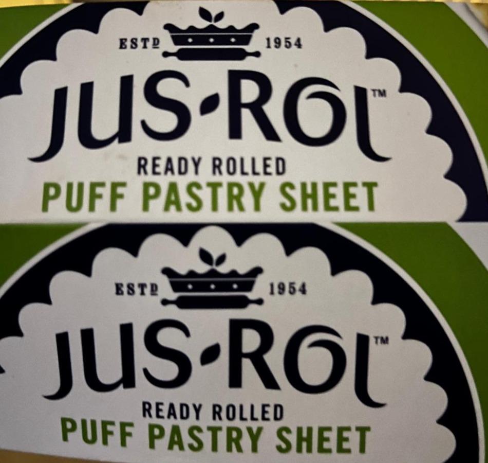 Фото - Ready Rolled Puff Pastry Sheet Jus-Rol