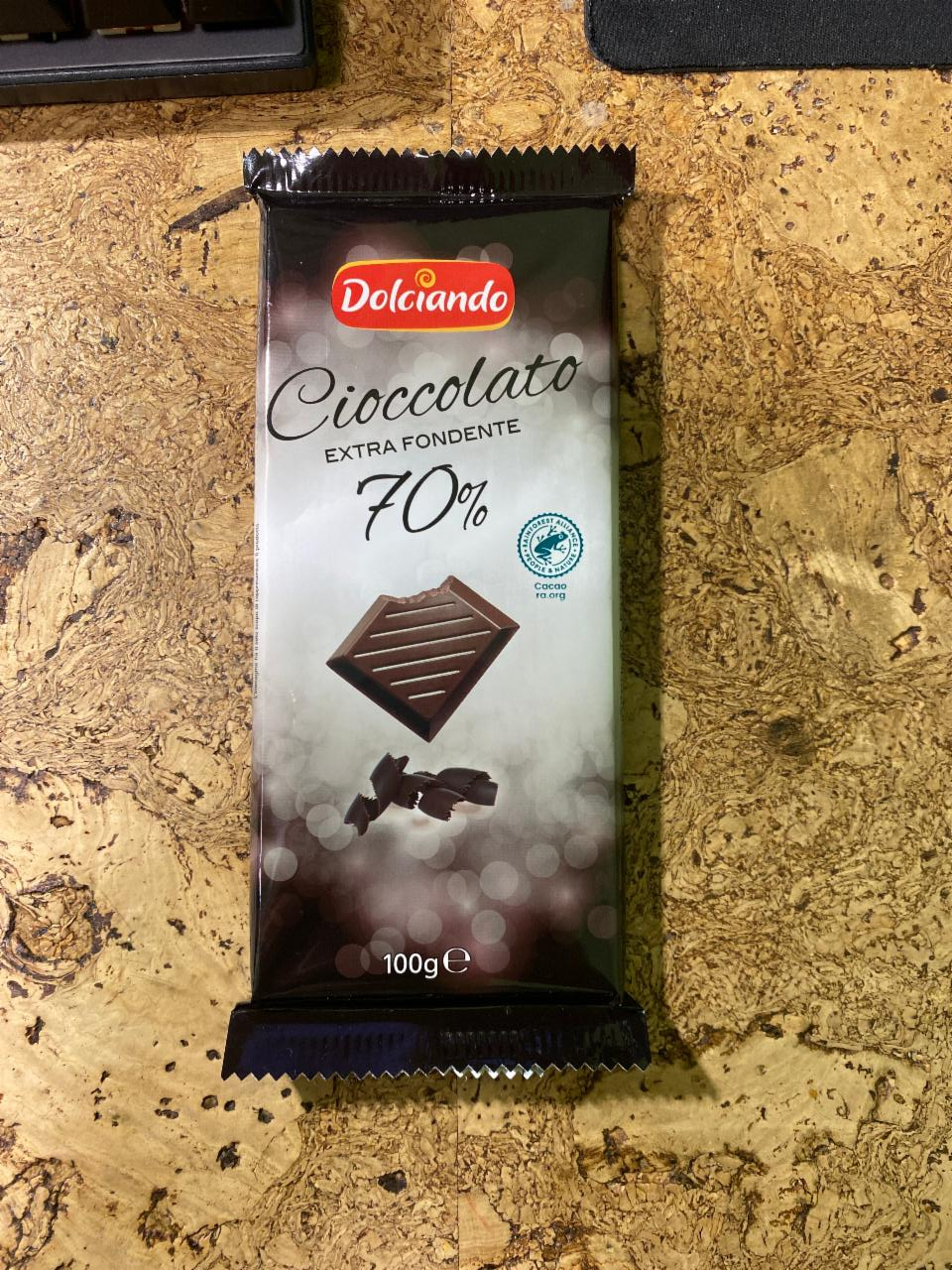Фото - Шоколад чорний 70% Cioccolato Dolciando