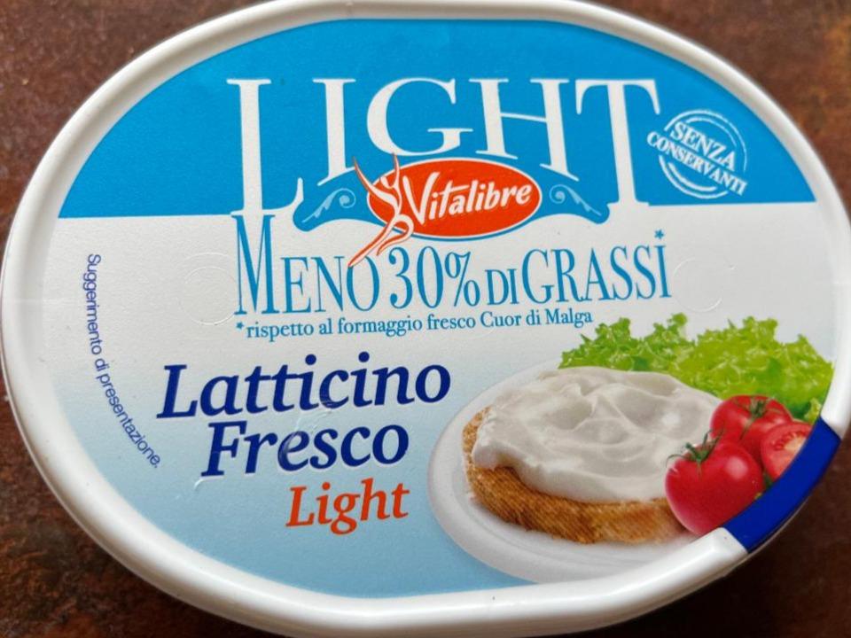 Фото - Сир Latticino fresco light Vitalibre