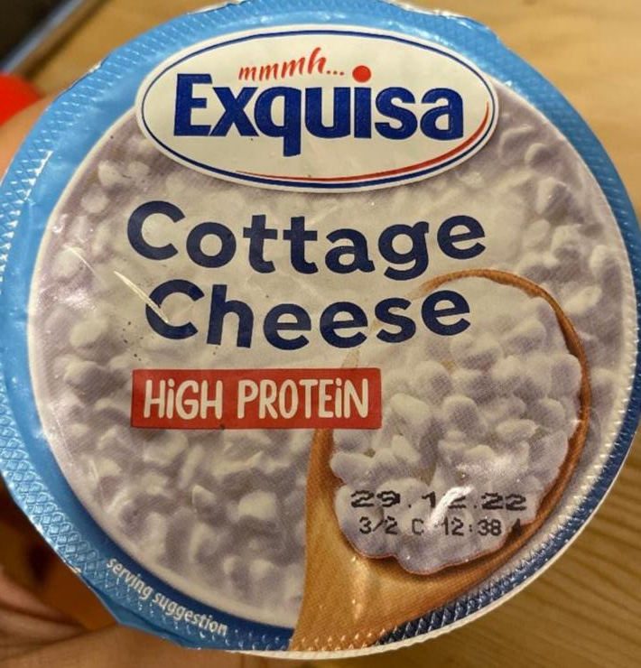 Фото - Сир з високим вмістом білка High Protein Cottage Cheese Exquisa