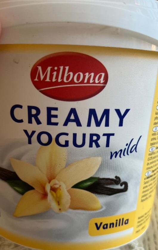 Фото - Крем-йогурт з ваніллю Creamy yogurt mild Vanilla Milbona