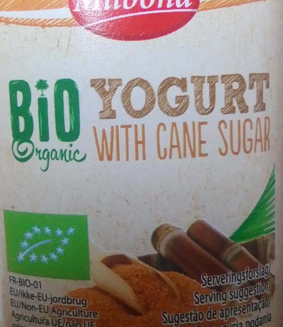 Фото - Біо йогурт з тростинним цукром Milbona