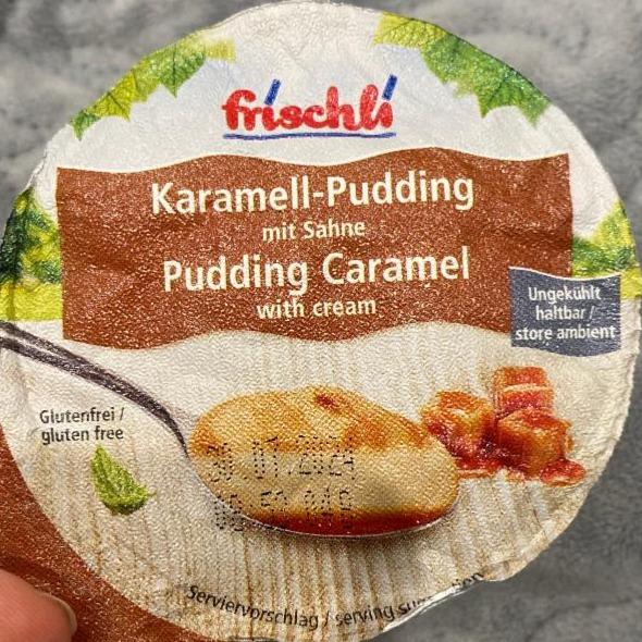 Фото - Caramel Pudding mit sahne with cream Frischli