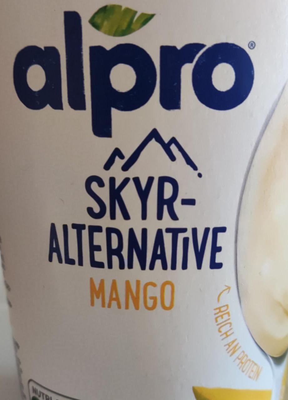 Фото - Десерт Skyr alternative mango Alpro