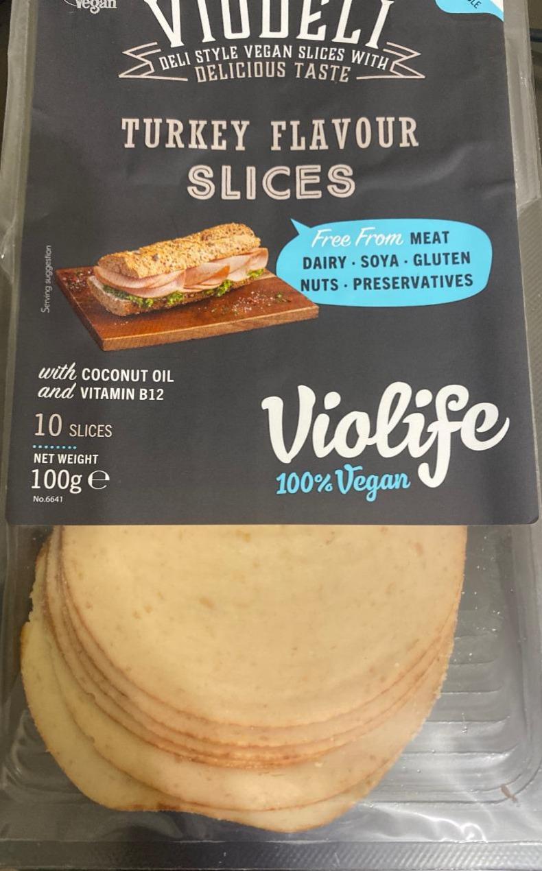 Фото - Viodeli Turkey Flavour Slices Violife