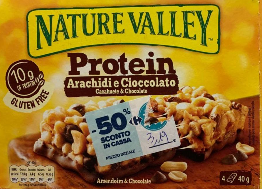 Фото - Protein arachidi e cioccolato Nature Valley