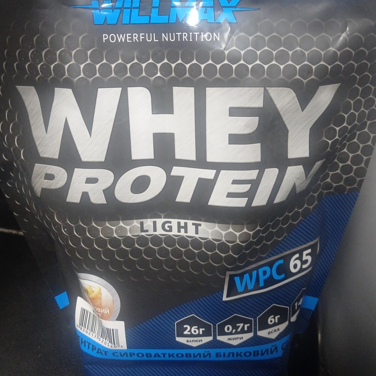 Фото - Протеїн Whey Protein 65% Персиковий йогурт Willmax