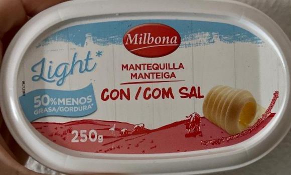 Фото - Mantequilla con sal light Milbona