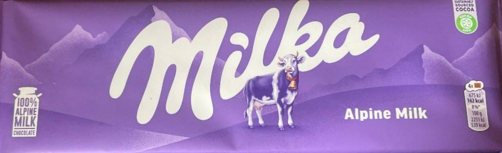 Фото - Шоколад молочний Мілка Milka