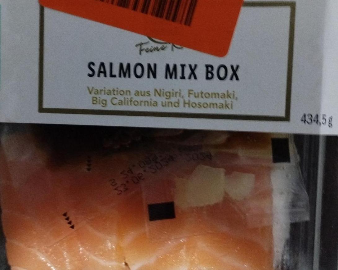 Фото - Salmon mix box Lidl